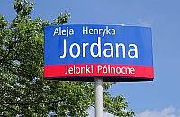 Henryk Jordan ma alejkę w parku Górczewska