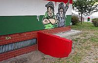 Zamalowali nazistowski znak