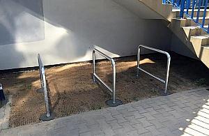 Parking dla 20 rowerów na stacji Płudy