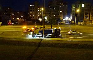 Teraz pucują Lazurową przed północą