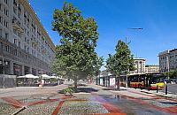 Kurtyny wodne ch�odz� warszawiak�w... w dw�ch dzielnicach