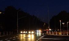 Woda uszkodziła latarnie na Chodeckiej?