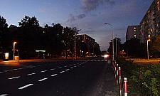 Woda uszkodziła latarnie na Chodeckiej?