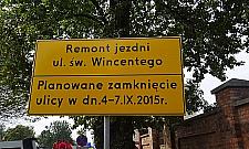 Tak naprawiają św. Wincentego
