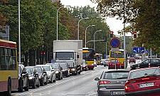 Bazyliańska stoi. Wszystko przez remont torów