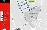 Remont torowiska trwa - kolejne zmiany na Bródnie