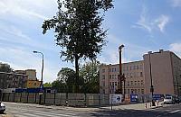 Blok w miejscu przedwojennego szpitala