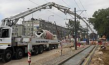 Podleśna bez wyjazdu na Marymoncką. Układają tory