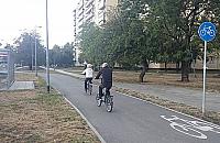 Wysockiego - droga rowerowa na piątkę