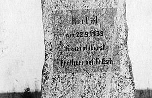 76 lat temu na Zaciszu zginął generał Wehrmachtu