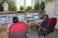 Pali� trawk� nie�wiadomy kamer monitoringu