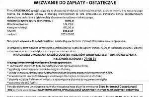 Nie daj się nabrać! Oszuści wyłudzają pieniądze "na zaległy abonament RTV"