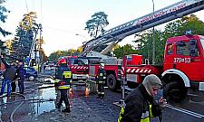 Spalił się sklep z rowerami. Powody prozaiczne