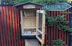 Wymiana książek w osiedlu Przyjaźń