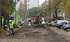 Deweloper przebudowuje ulicę Sadowskiej