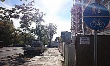 Rowerowo-pieszy bubel na Sokratesa