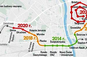 Metro a la spaghetti. Białołęka trolluje Bródno