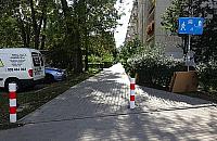 Słupki opanowały Toruńską. "Na własne życzenie"