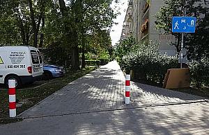 Słupki opanowały Toruńską. "Na własne życzenie"