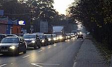 Radość, godz. 16.00. Korek po horyzont