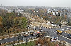 Tak powstaje Nowolazurowa. Zdjęcia z lotu ptaka