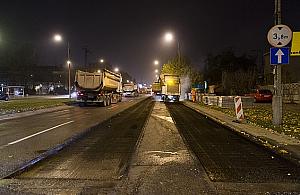 Kasprzaka z nowym asfaltem