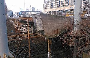 Wiadukt nad stacją Ochota czeka na swoją kolej