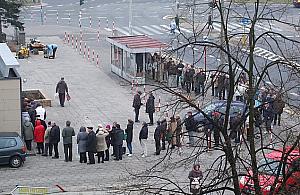 Kolejki za chlebem ciąg dalszy!