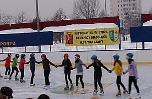 Białołęckie lodowisko na mikołajki