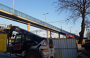 "Kolejowy" pech Legionowa. Kładka na Parkowej dopiero w styczniu