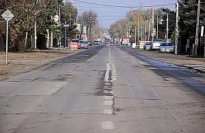 Trakt Lubelski jak po bombardowaniu