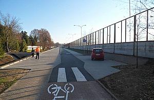 400 metrów dla rowerzystów na Wale