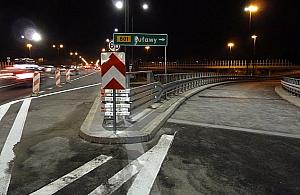 Zjazd Łazienkowskiego na Wał otwarty