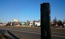 Fotoradary ubrane na czarno