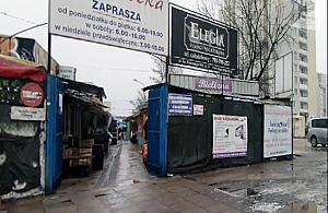 Bazarek na Trockiej wciąż w zawieszeniu
