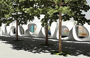 Pl. Europejski z niezwykłą galerią plenerową