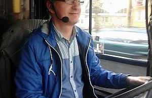 Linia 122 zyskała Wesołego Kierowcę