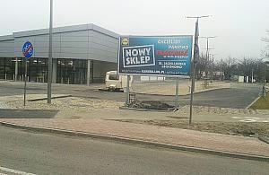 Nowy Lidl prawie gotowy