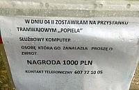 Znalazłeś laptopa? Oddaj...