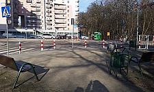 Dziwny skwerek na Strumykowej