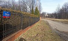Oczary - polna droga pośrodku cywilizacji
