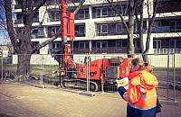 Metro coraz bli�ej Targ�wka. Trwaj� pierwsze odwierty