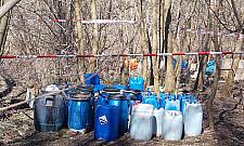 Co zawierały beczki znalezione przy Kiejstuta?