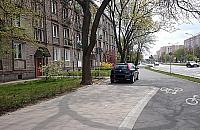 Mistrz parkowania w al. Reymonta