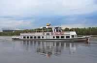 Statek wycieczkowy wraca na Kanał. Rejs z Białołęki do Serocka