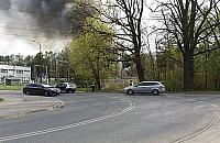 Paliło się na Choszczówce