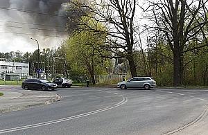 Paliło się na Choszczówce