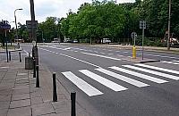 Na Żegańskiej staną światła. "W tym roku było już osiem stłuczek"