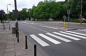 Na Żegańskiej staną światła. "W tym roku było już osiem stłuczek"