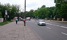 Na Żegańskiej staną światła. "W tym roku było już osiem stłuczek"